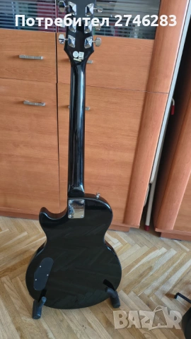 Електрическа китара Epiphone Les Paul Standard II+Калъф+Безжична система А8+кожен колан, снимка 2 - Китари - 54679859