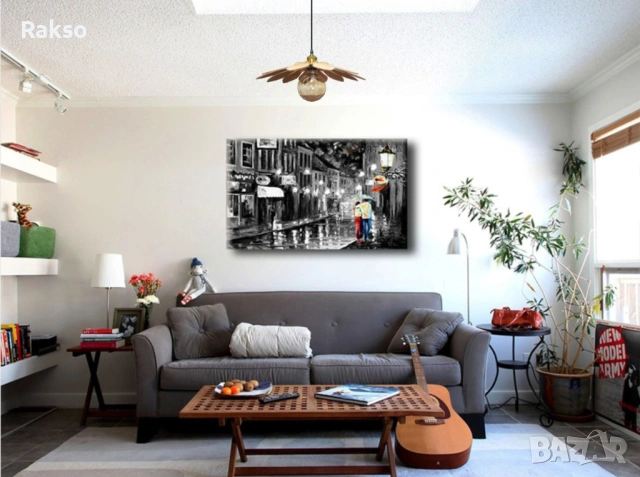 Полилей от дърво. Интериорно осветително тяло за таван ”Лотос”, снимка 5 - Полилеи - 53975172