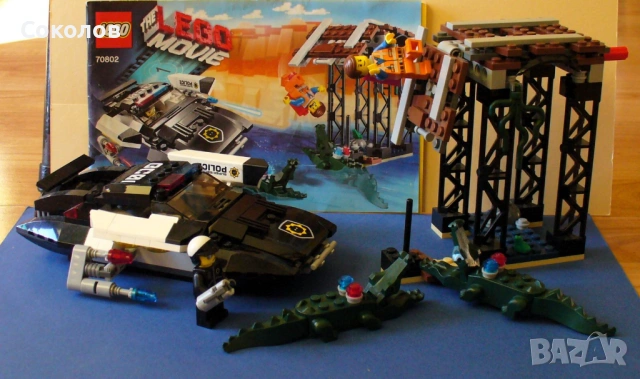 70802 LEGO® The LEGO Movie - "Bad Cop's Pursuit", снимка 2 - Конструктори - 54749203