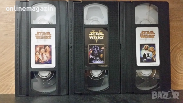 Видеокасети " STAR WARS ТРИЛОГИЯ " БГ СУБТИТРИ  VHS , снимка 8 - Други жанрове - 54693626