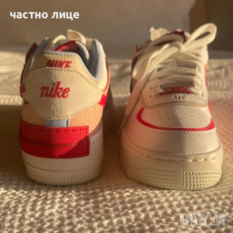 Най-ЯКИТЕ Nike Сникърси AF1 Shadow CI0919 108, снимка 9 - Маратонки - 55678507