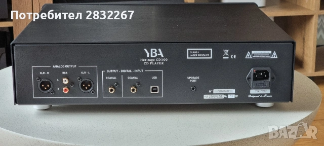 CD player YBA Heritage CD100, снимка 2 - Други - 54079434