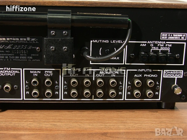 Ресивър   Marantz model 2235b , снимка 8 - Ресийвъри, усилватели, смесителни пултове - 54040986