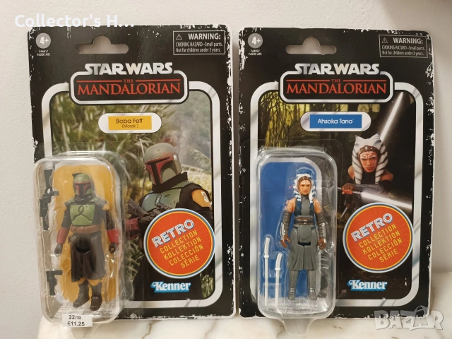 Екшън фигурки Междузвездни войни [Star Wars] Hasbro Mandalorian, снимка 16 - Колекции - 55264937