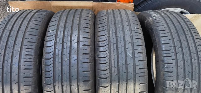Като НОВИ 215/55R18 CONTINENTAL ContiEcoContact 5 99V XL, снимка 2 - Гуми и джанти - 54280373