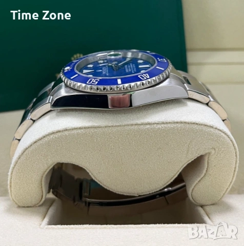 Rolex Submariner 41mm Blue White Gold Automatic Различни Варианти, снимка 4 - Мъжки - 54072059
