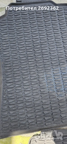 Оригинални гумени стелки BMW X3, снимка 2 - Аксесоари и консумативи - 54235261