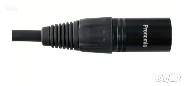 Микрофонен кабел Pronomic Stage XFXM-10 XLR 10 м, черен, снимка 3 - Друга електроника - 54782021