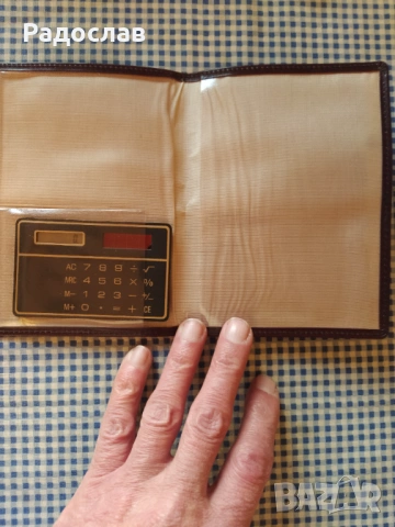 калъф за документи с калкулатор , снимка 3 - Други - 54356623