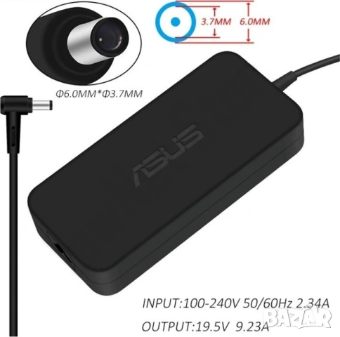 Оригинално зарядно ASUS 19.5V / 9.23A / 180W, снимка 6 - Части за лаптопи - 55165268