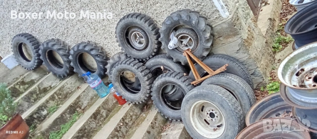 Гуми за Тежки терени,145-12цола,4броя,Почти Нови , снимка 14 - Гуми и джанти - 50529192