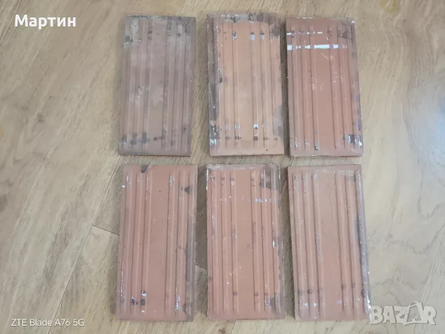 Ретро плочки кремава глазура, снимка 2 - Облицовки - 55461077