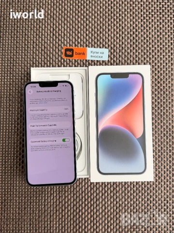 256gb❗️iPhone 14 ❗️Лизинг от 8€/мес ❗️ Blue - син, снимка 4 - Apple iPhone - 55119522