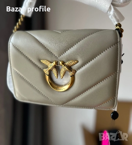Дамска чанта Pinko Love Click мини, снимка 3 - Чанти - 53998503