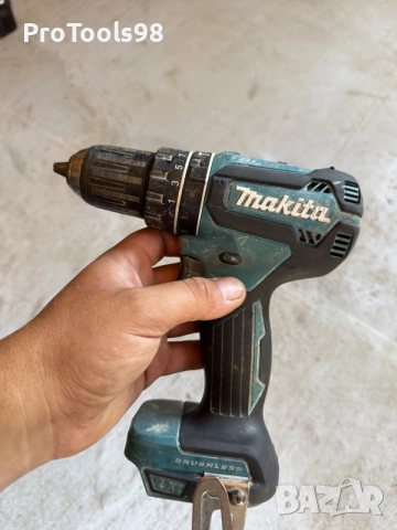 Makita DHP 485 безчетков винтоверт, снимка 2 - Винтоверти - 55367739