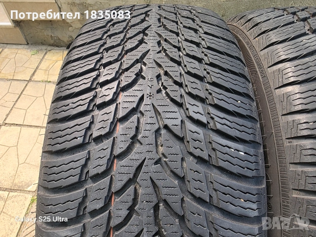 4бр. зимни гуми 215/55/17 Nokian, снимка 7 - Гуми и джанти - 54584140