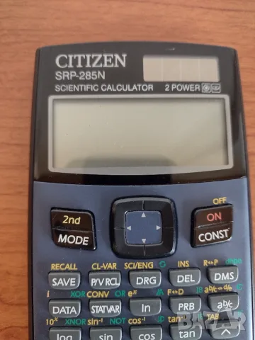 Citizen SRP-285N scientific calculator, снимка 2 - Ученически пособия, канцеларски материали - 55584434