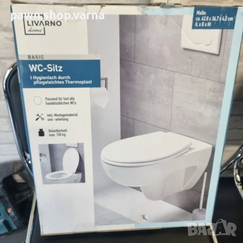 Тоалетна седалка Livarno Home WC-Sitz –  нова, универсален размер