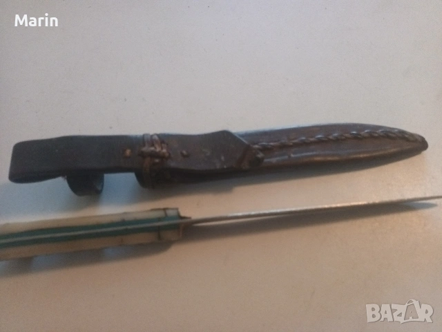 стар капански нож дължина 26 см, снимка 3 - Ножове - 54057773