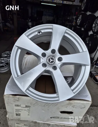Джанти Dezent 18 цола , 5х112 , 8j ,et30 Mercedes  Audi  Vw Seat, снимка 3 - Гуми и джанти - 55479577