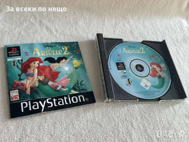 Disney's Arielle 2 , игра за playstation 1 ps1 плейстейшън 1, снимка 4 - Игри за PlayStation - 55387680