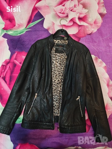 Дамско кожено яке перно