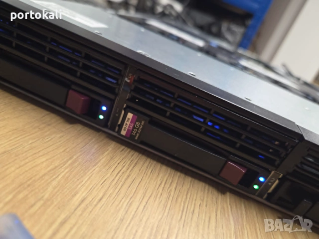 +Гаранция! Сървър HP ProLiant DL360 G7 1U 2x Intel Xeon E5620 32GB RAM 2x146GB HDD, снимка 13 - Работни компютри - 55278322