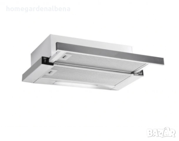 Мощен Аспиратор за Вграждане 60см | 2 Мотора | Бял | 460 m³/h, снимка 2 - Абсорбатори - 54209333