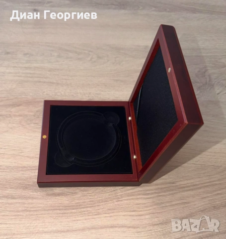Подаръчнa кутия за монети, снимка 4 - Нумизматика и бонистика - 54788292