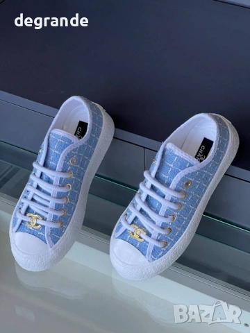 👟Дамски Маратонки Chanel , снимка 3 - Маратонки - 54791019
