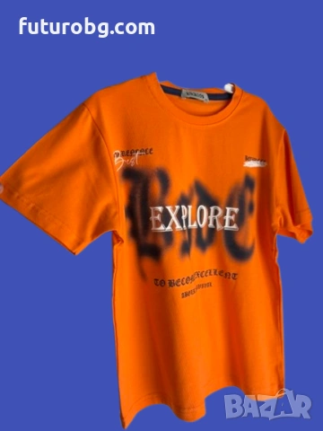 Тениска за момче Explore, снимка 2 - Детски тениски и потници - 55191015