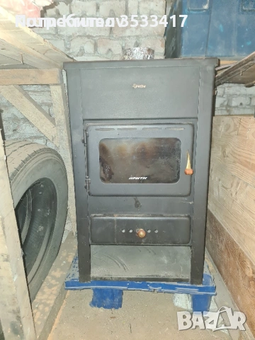 Камина Прити 12kw с водна риза! Водната помпа за парната инсталация е бонус! ! 