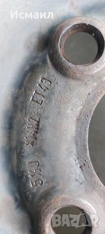 Железни джанти за Fiat,Lancia,Alfa Romeo 14ц, снимка 5 - Гуми и джанти - 42633646