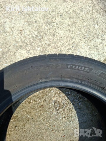 Летни гуми Bridgestone 225/50/17, снимка 7 - Гуми и джанти - 54630566