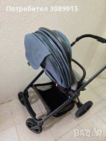 Бебешка количка Espiro Miloo Unique Saphir 2в1, снимка 3 - Детски колички - 54353600