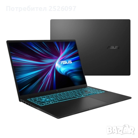 НОВ ASUS V16/WUXGA 144Hz/RTX 5070/7 240H/1TB NVMe/16GB 5600MHz, снимка 4 - Лаптопи за игри - 54798901