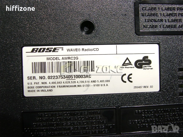 Система Bose wave radio-cd, снимка 9 - Аудиосистеми - 54899126