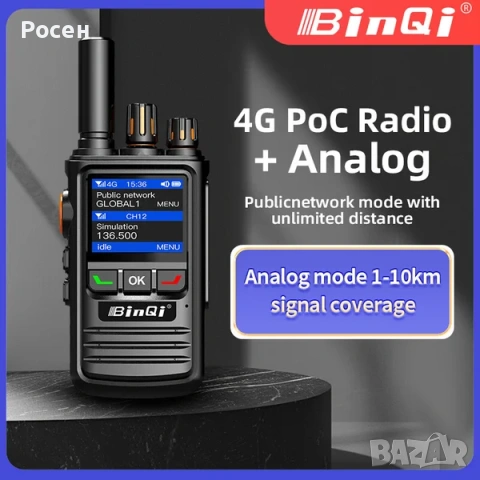 BinQi BQ-280 Dual Mode POC/UHF, снимка 5 - Друга електроника - 54532245