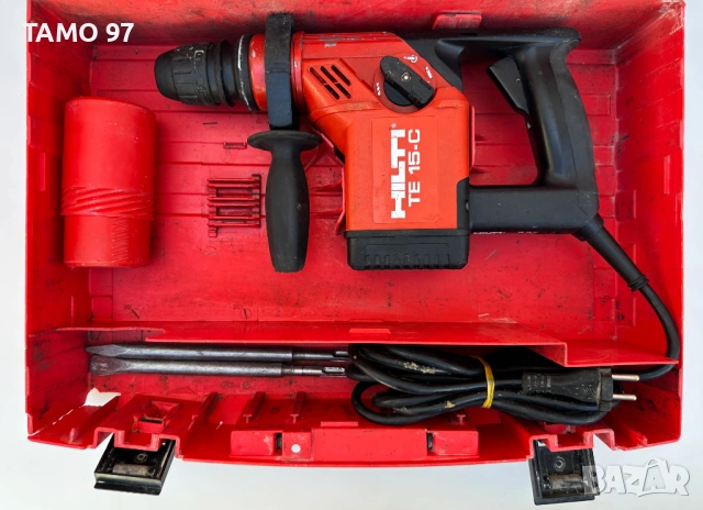 Hilti TE 15-C - Електрически перфоратор 710W 2.2J, снимка 2 - Перфоратори - 54459415