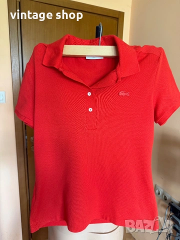 Дамска Polo shitt Lacoste, размер 36( М, L), снимка 5 - Тениски - 55163789
