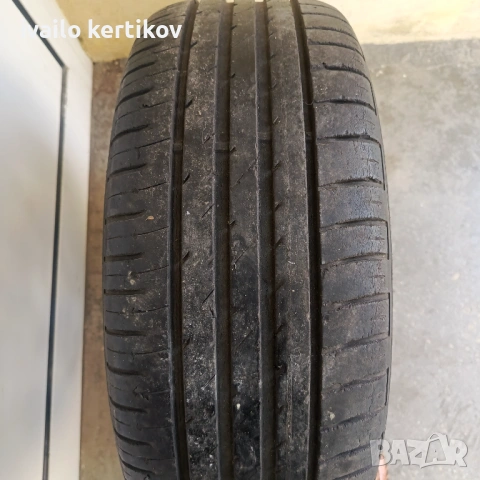 Метална джанта с гума16" 5х112, снимка 2 - Гуми и джанти - 54896161