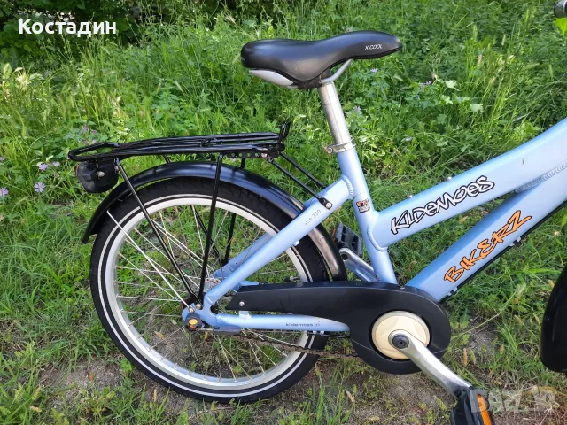 Детски велосипед. Kildemoes  Bikerz.  Алуминиев  20 цола гуми,3 скорости., снимка 2 - Велосипеди - 55609037