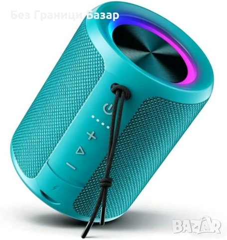 Нов високоговорител Портативна Bluetooth колонка 20W водоустойчива LED, снимка 4 - Bluetooth тонколони - 54283877
