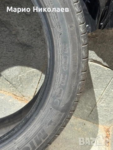 Michelin Primacy MXM4 Run Flat 245/45R19 102V XL – 6мм, DOT 2021, снимка 5 - Гуми и джанти - 54385751