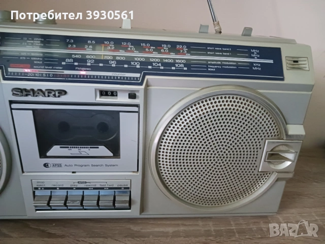 Радиокасетофон sharp GF 5454 Z, снимка 3 - Радиокасетофони, транзистори - 54930224