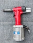 Професионална пневматична нитачка за нит-гайки KVT FastSet M10 – Made in Italy, снимка 1