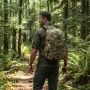 Военна тактическа раница 55L – водоустойчива, с MOLLE система и отделение за лаптоп, камуфлаж, снимка 4