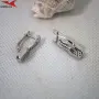 Обеци с платинено покритие 211229, снимка 3
