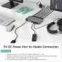 Suidek 2-входов 2-изходов 4к@60Hz DispayPort KVM превключвател с USB 3.0 портове нов, снимка 7