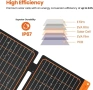 Соларен панел FlexSolar 60W сгъваем USB-C IP67, снимка 4